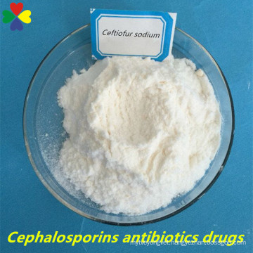 Raw material api powder CAS 104010-37-9 antibiotic drugs Ceftiofur sodium